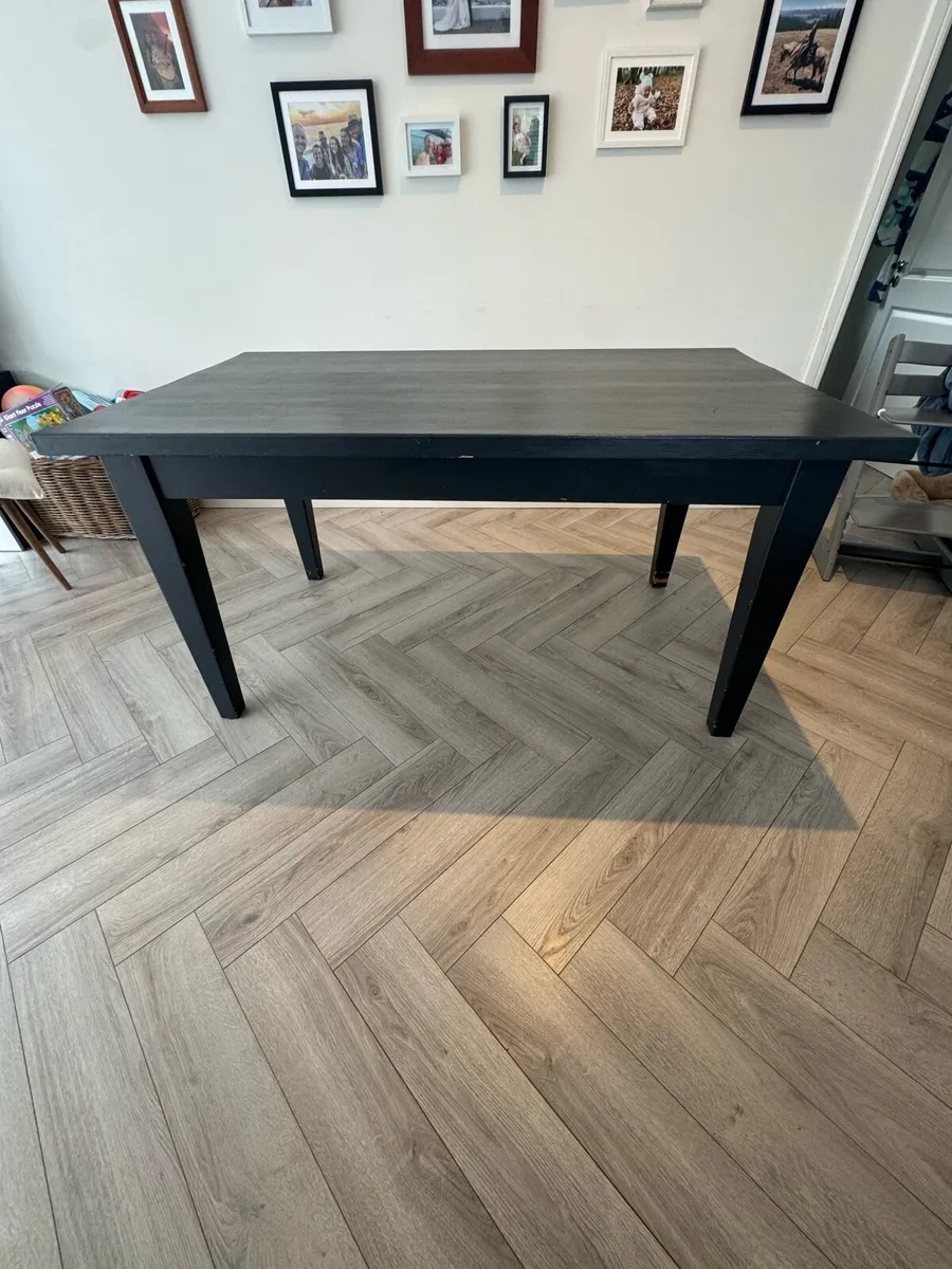 Painted Pine Table - Image 3