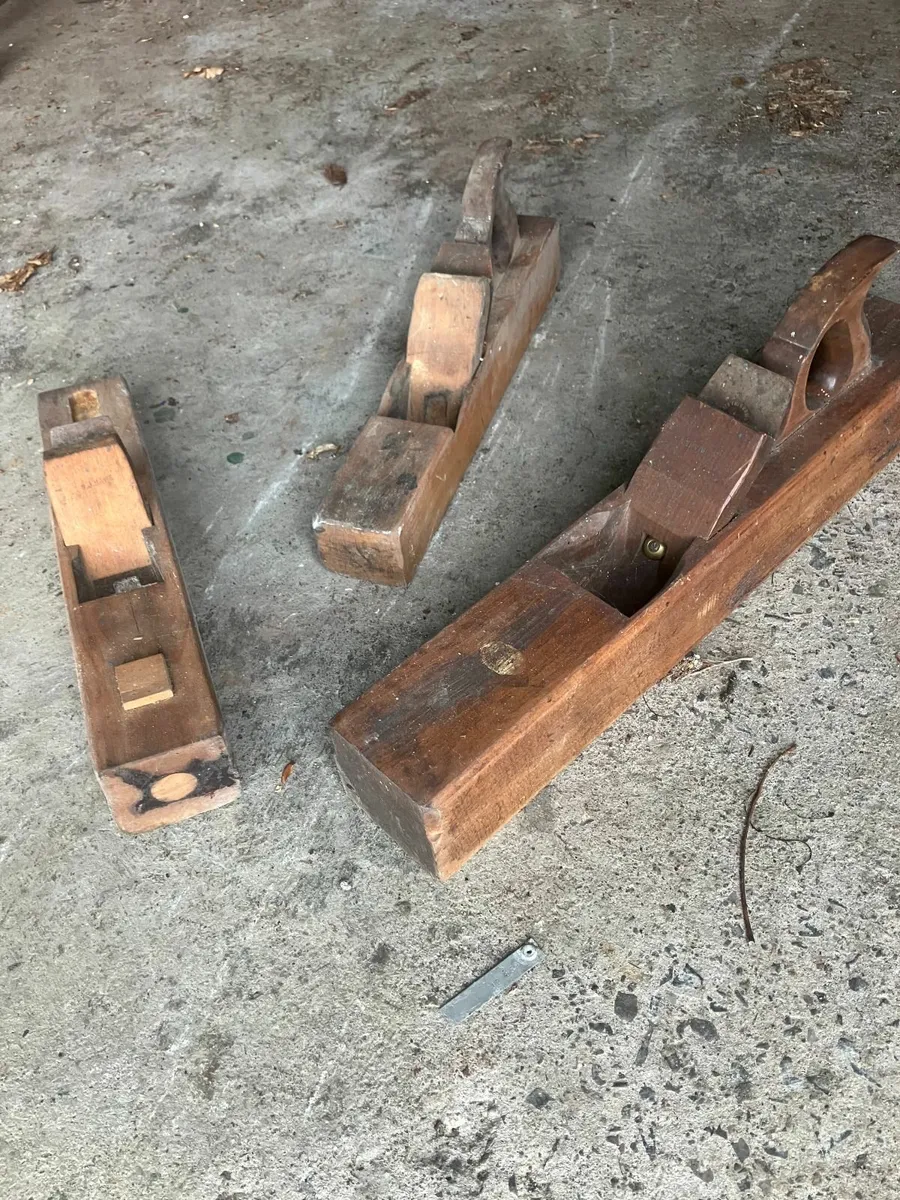 Large wood planes - Image 1