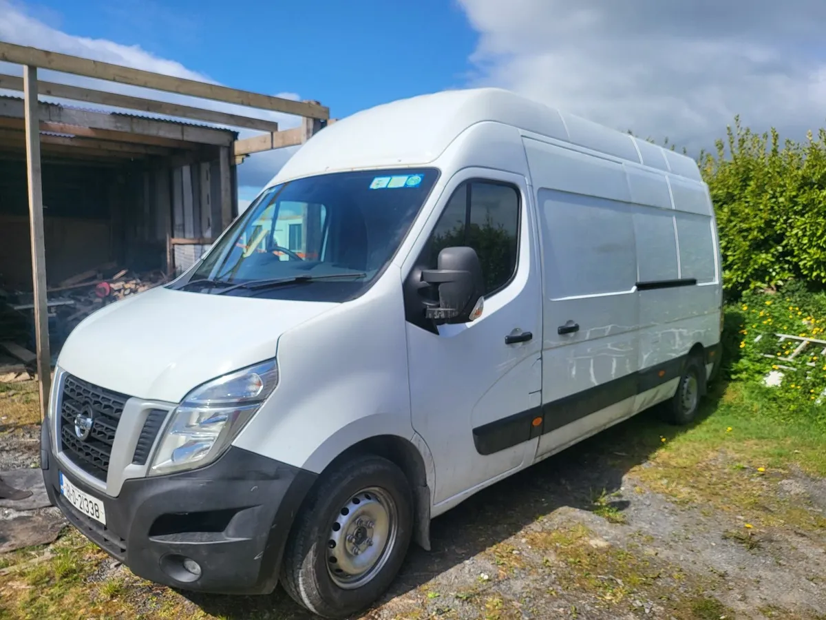 Nissan NV400 2018 extra high roof cvrt 24/10/25 - Image 1