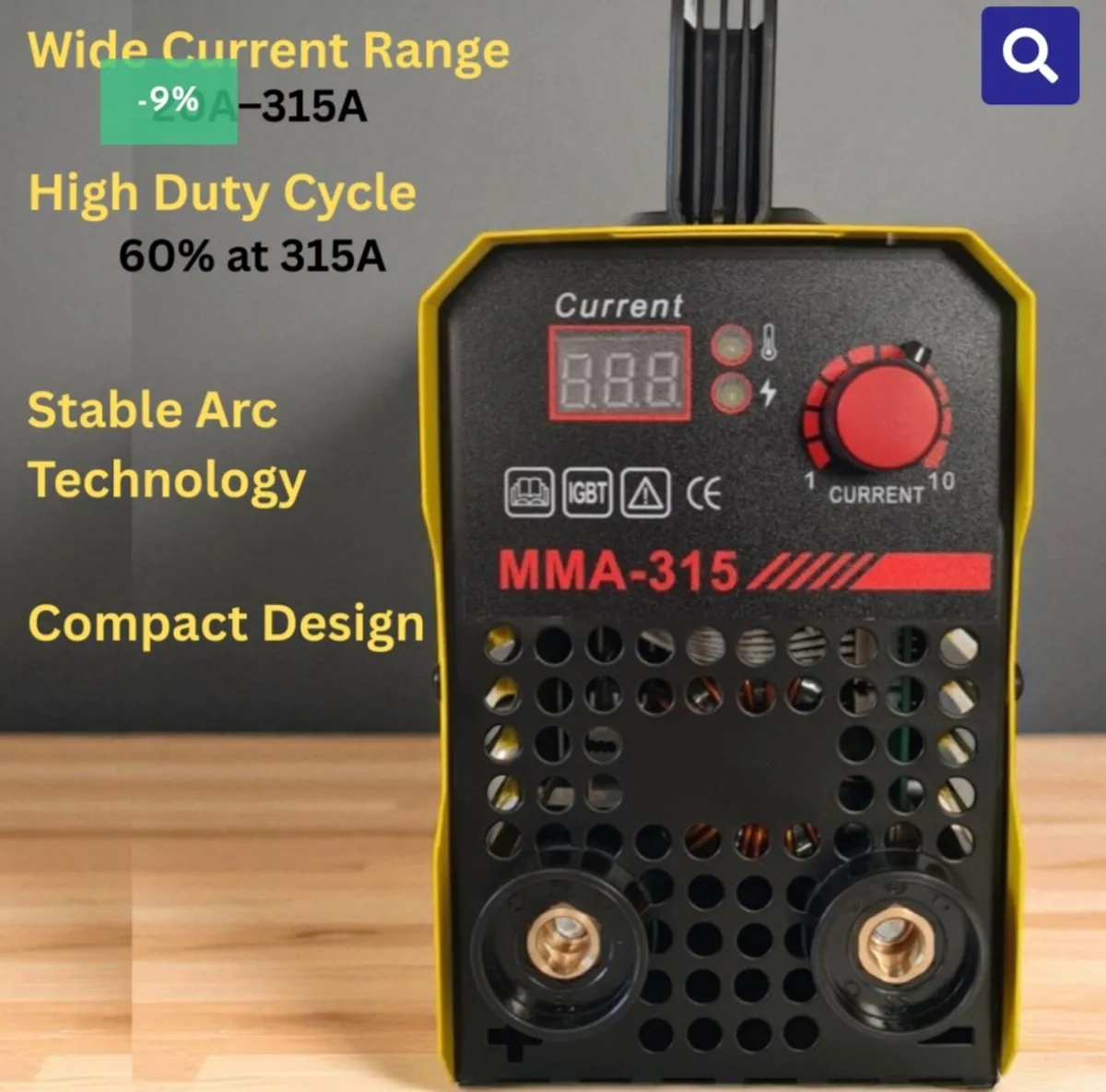 ADM Inverter Welding Machine MMA-315 - Image 3