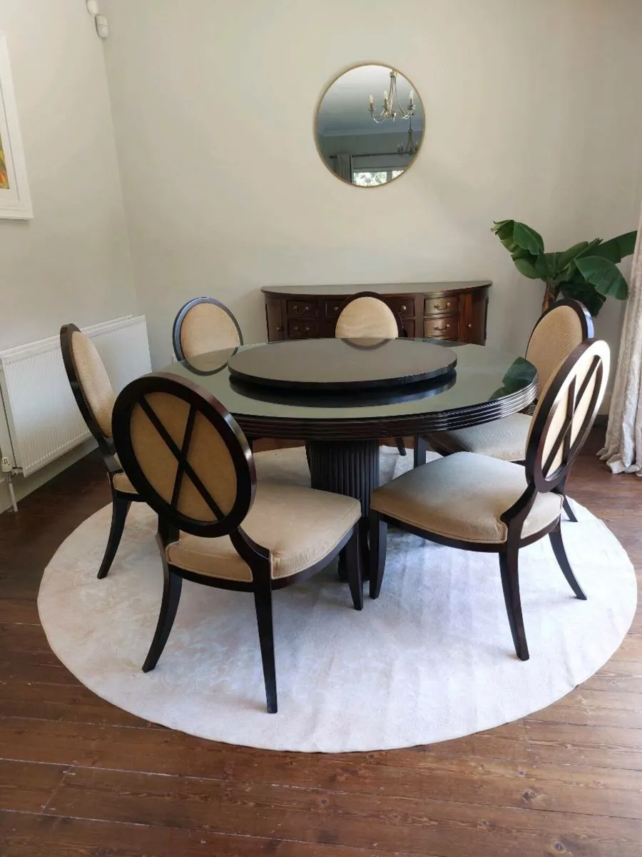 Dining table and chairs - Image 4