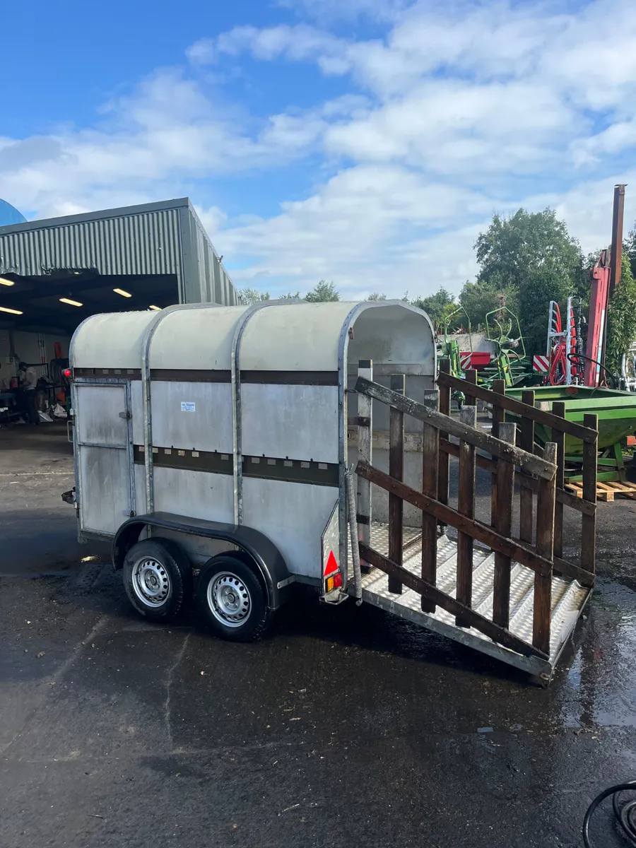 Dateson Jeep cattle trailer - Image 4