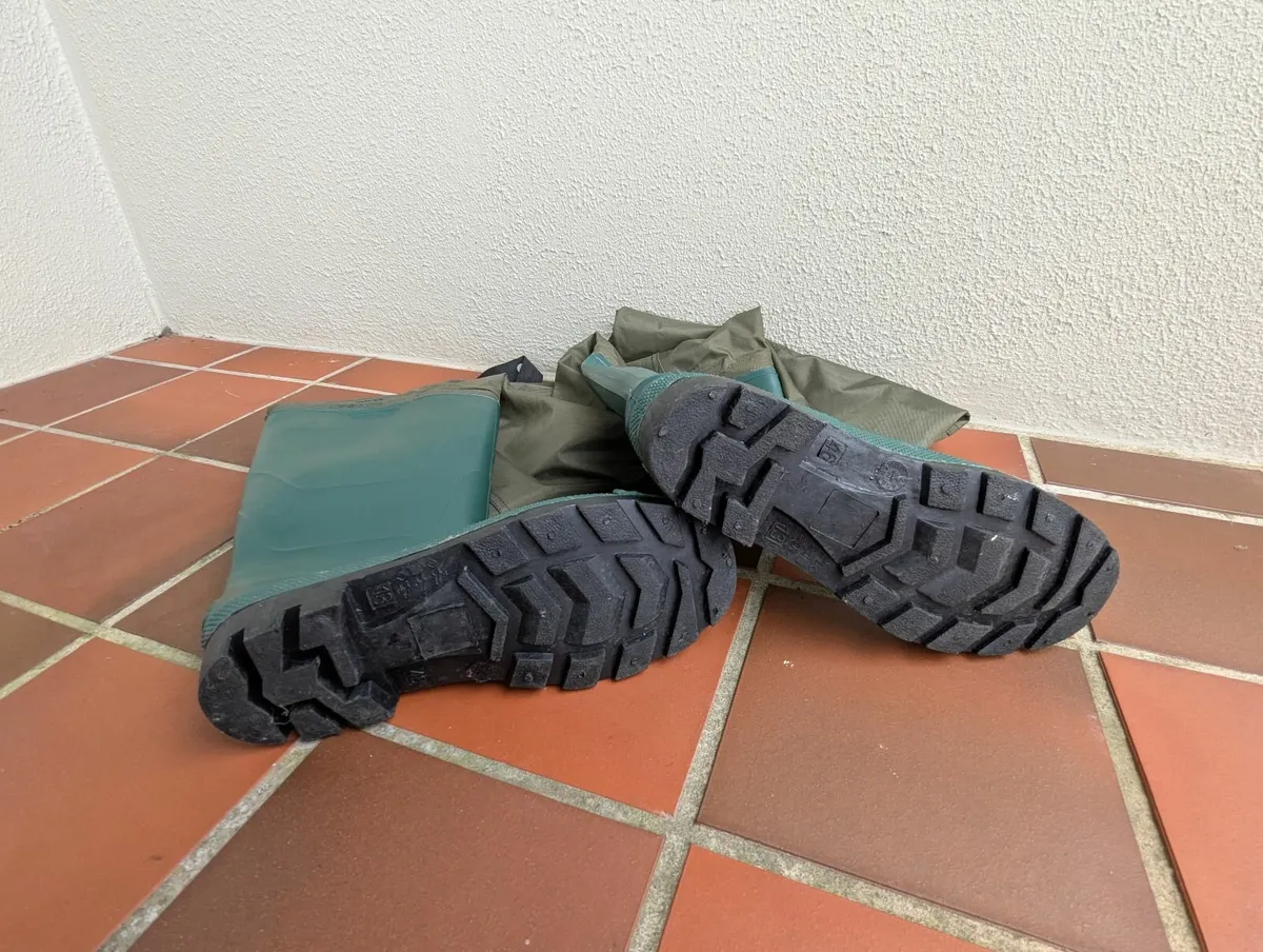 Fishing waders, wellies, boots, size 13 - Image 3
