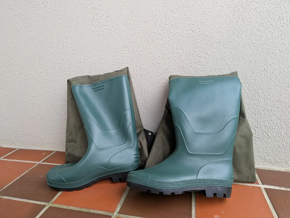 Fishing waders, wellies, boots, size 13 - Image 4