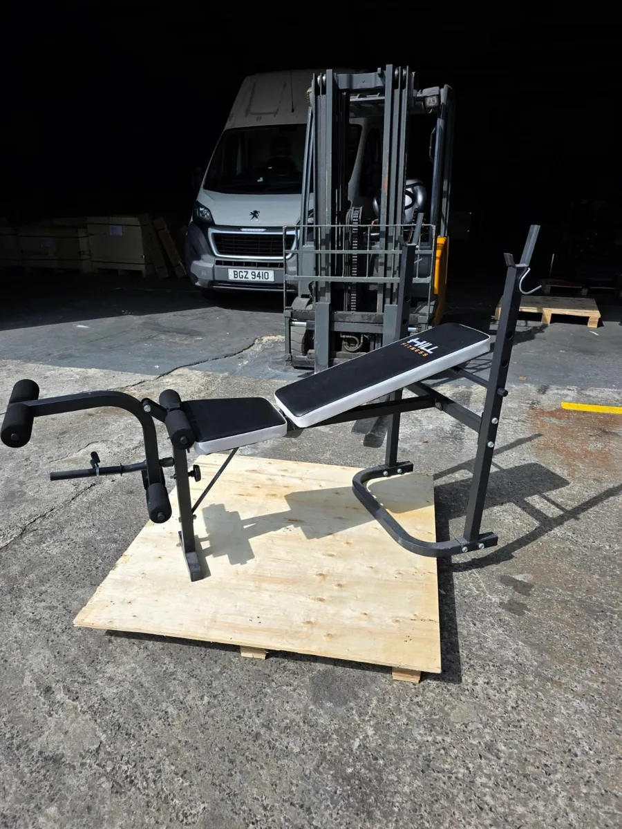 Home Weight Bench Hill Fitness Adjustable With Leg - Image 4