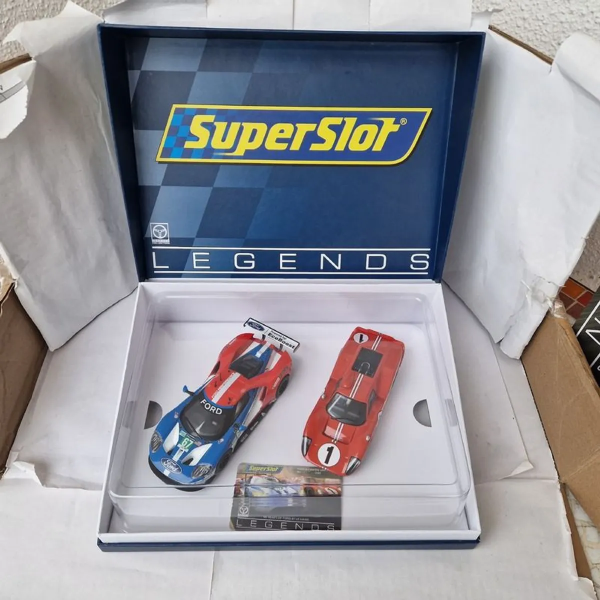 Scalextric 50 Years of Ford at LeMans ( Slot Car H3893a C3893a Superslot Legends endurance classic touring gt 24hr ) - Image 1