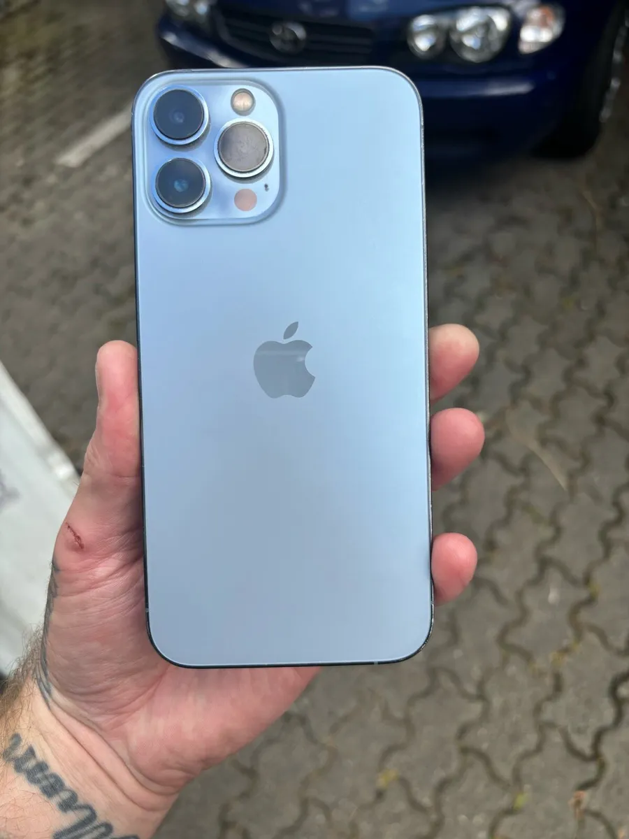 iPhone 13 Pro Max Blue 128GB sim free - Image 3