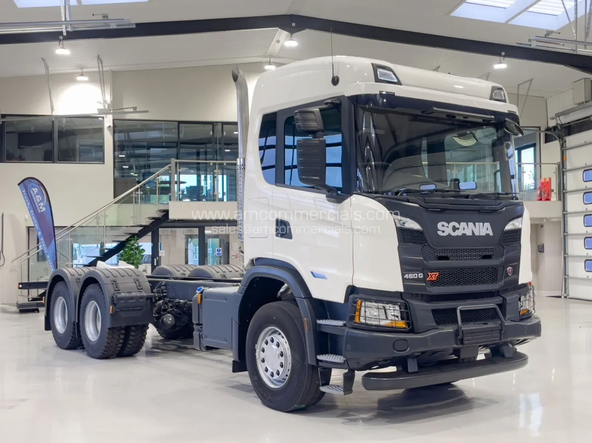 2025 SCANIA 460G SUPER XT 6X4 26T CHASSIS CAB - Image 1