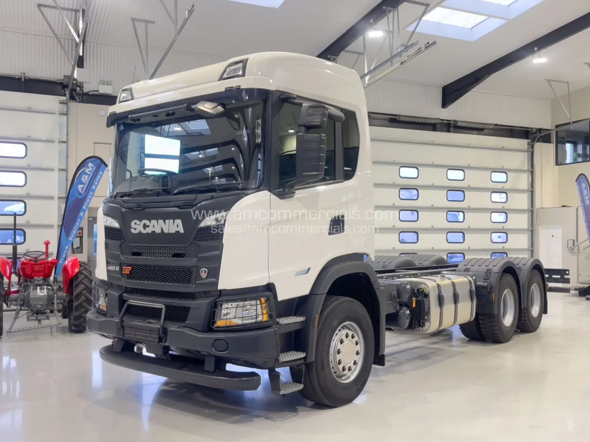 2025 SCANIA 460G SUPER XT 6X4 26T CHASSIS CAB - Image 3