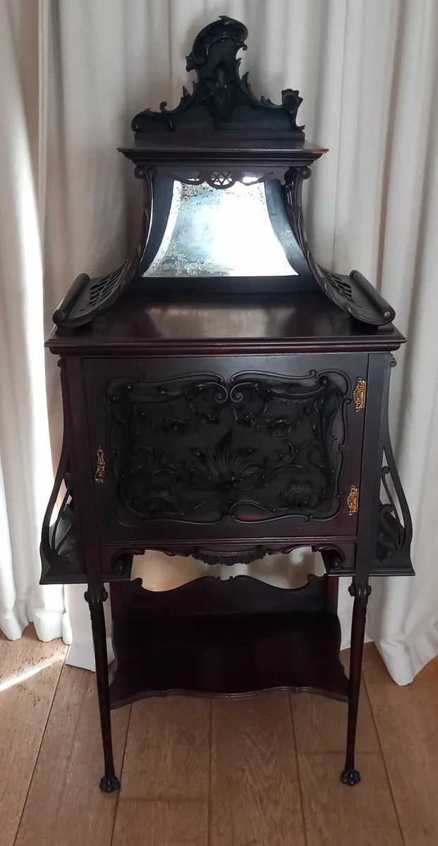 Edwardian rococo cabinet - Image 2