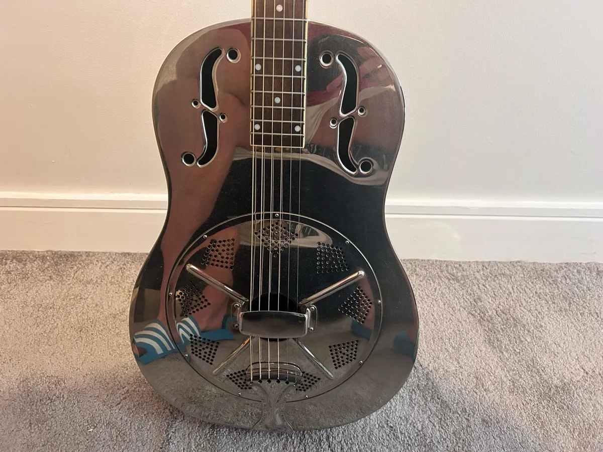 Epiphone Steel Resonator Guitar - Image 2