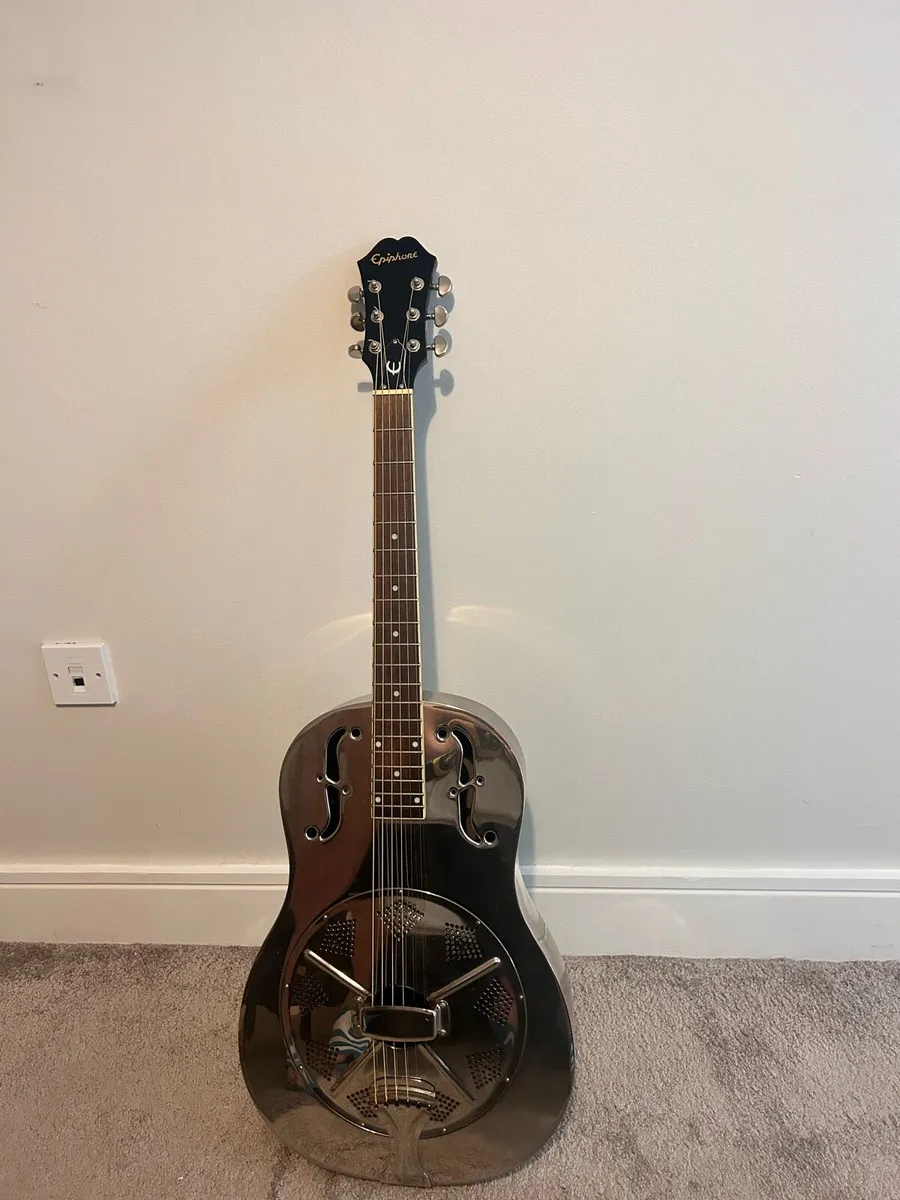 Epiphone Steel Resonator Guitar - Image 1