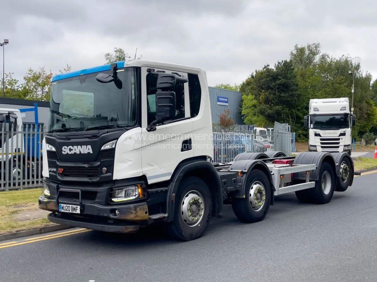2020 (20) SCANIA P370 XT 8X2 CHASSIS CAB - Image 3