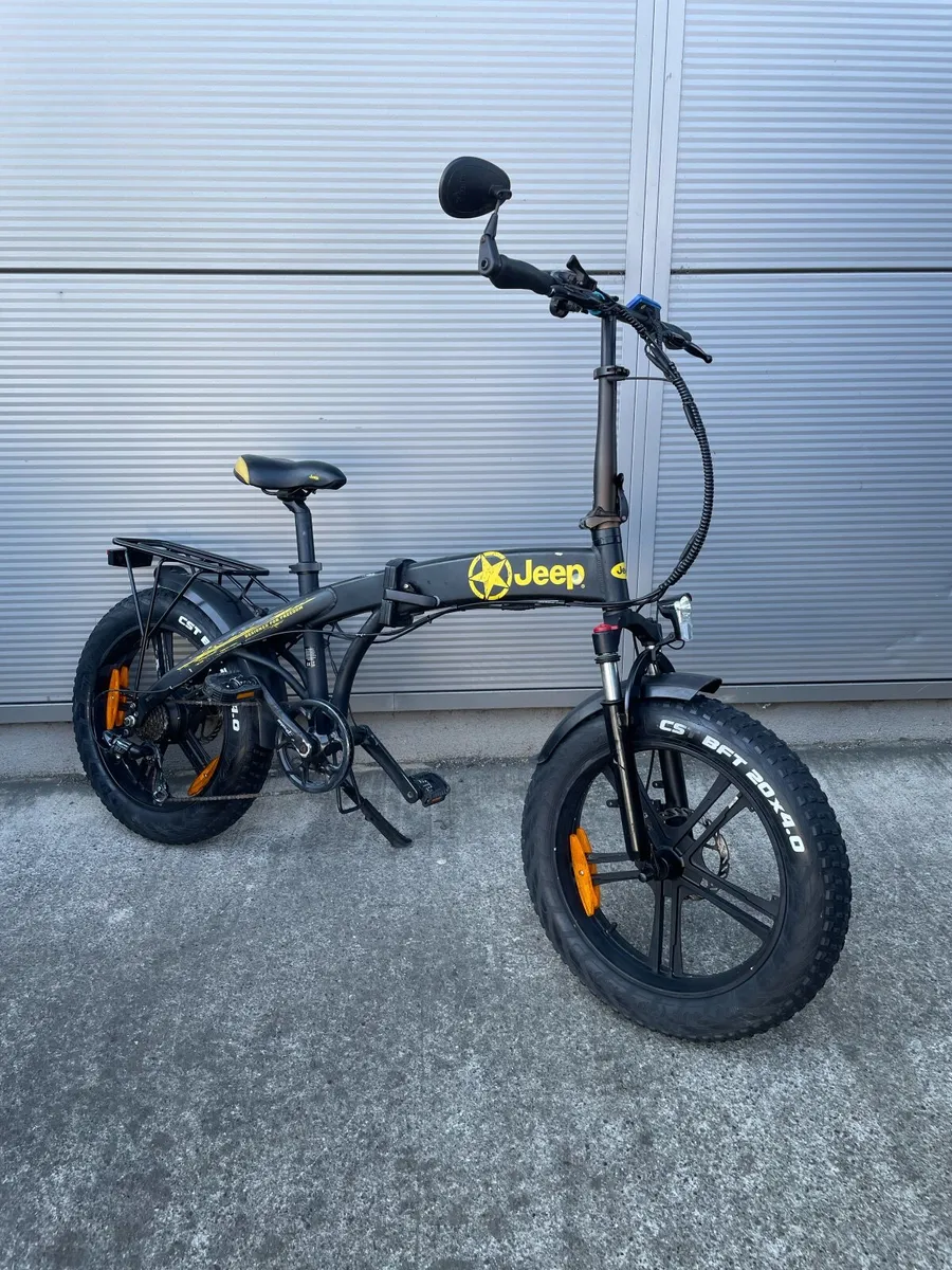 Jeep TNT Fat Folding All Terrain E-bike - Image 1
