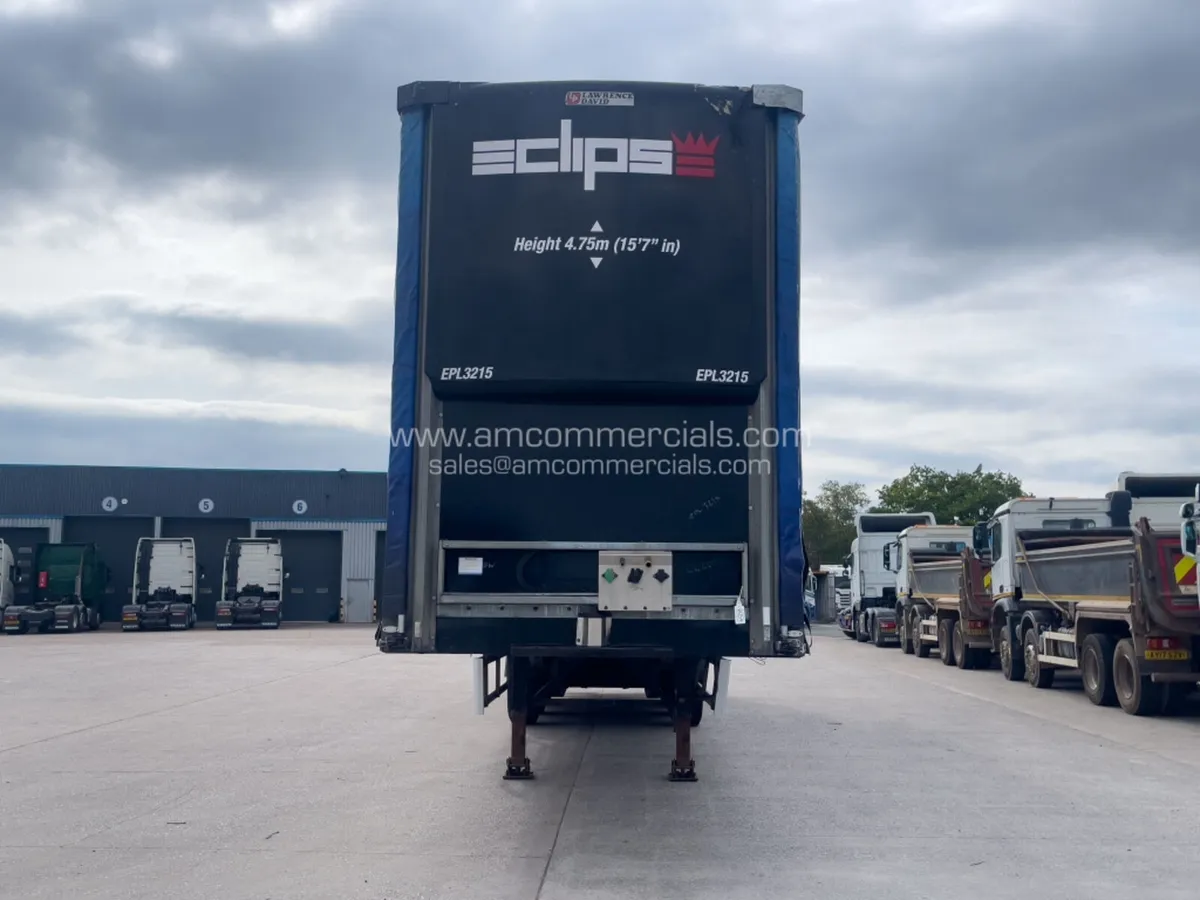 2016 LAWRENCE DAVID 4750MM CURTAINSIDE TRAILER - Image 2