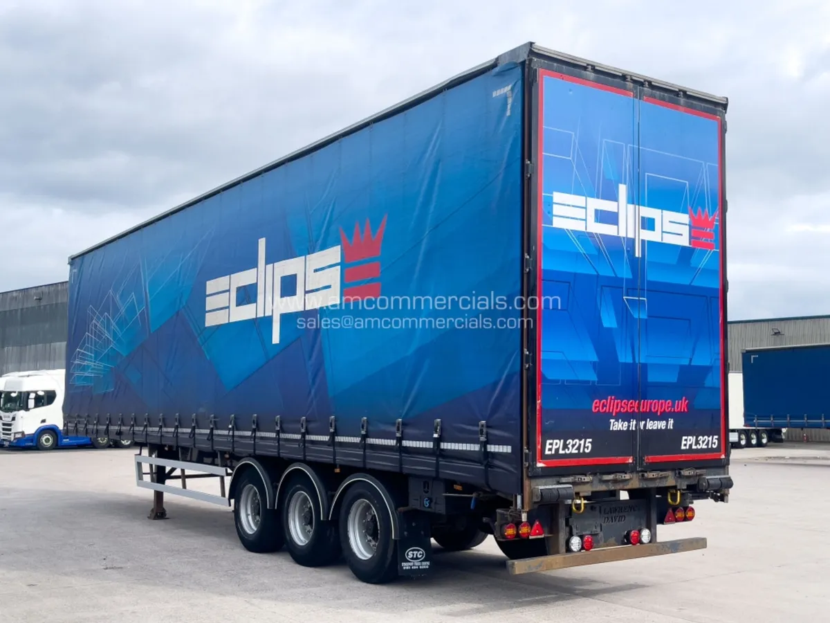 2016 LAWRENCE DAVID 4750MM CURTAINSIDE TRAILER - Image 4