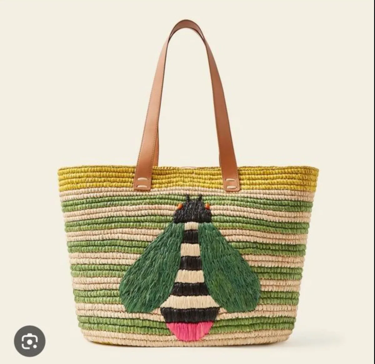 Orla Kiely Basket Bag - Image 3