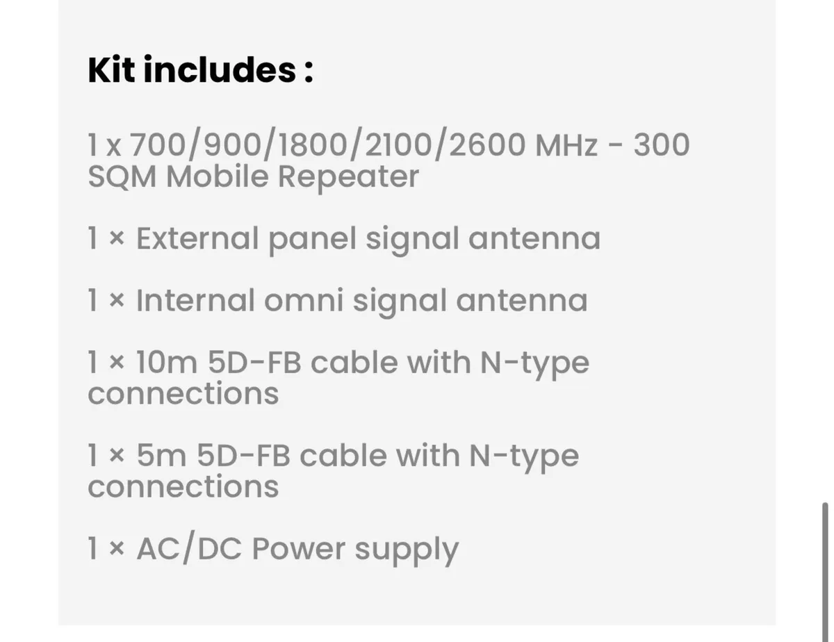 Universal 4G/5G Mobile Signal Booster - Image 3