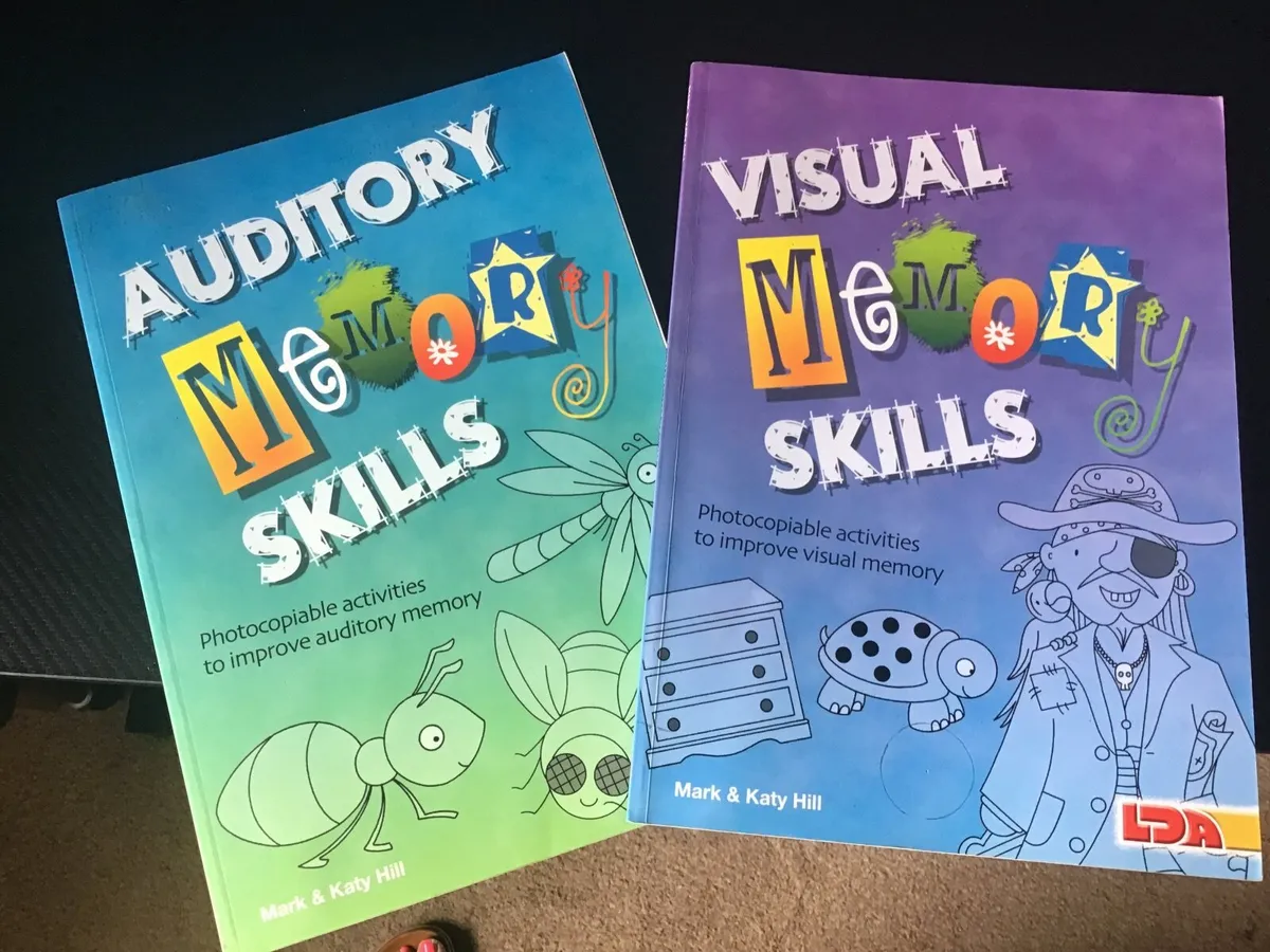 Book Visual and Auditory Memory Skills books - Image 1