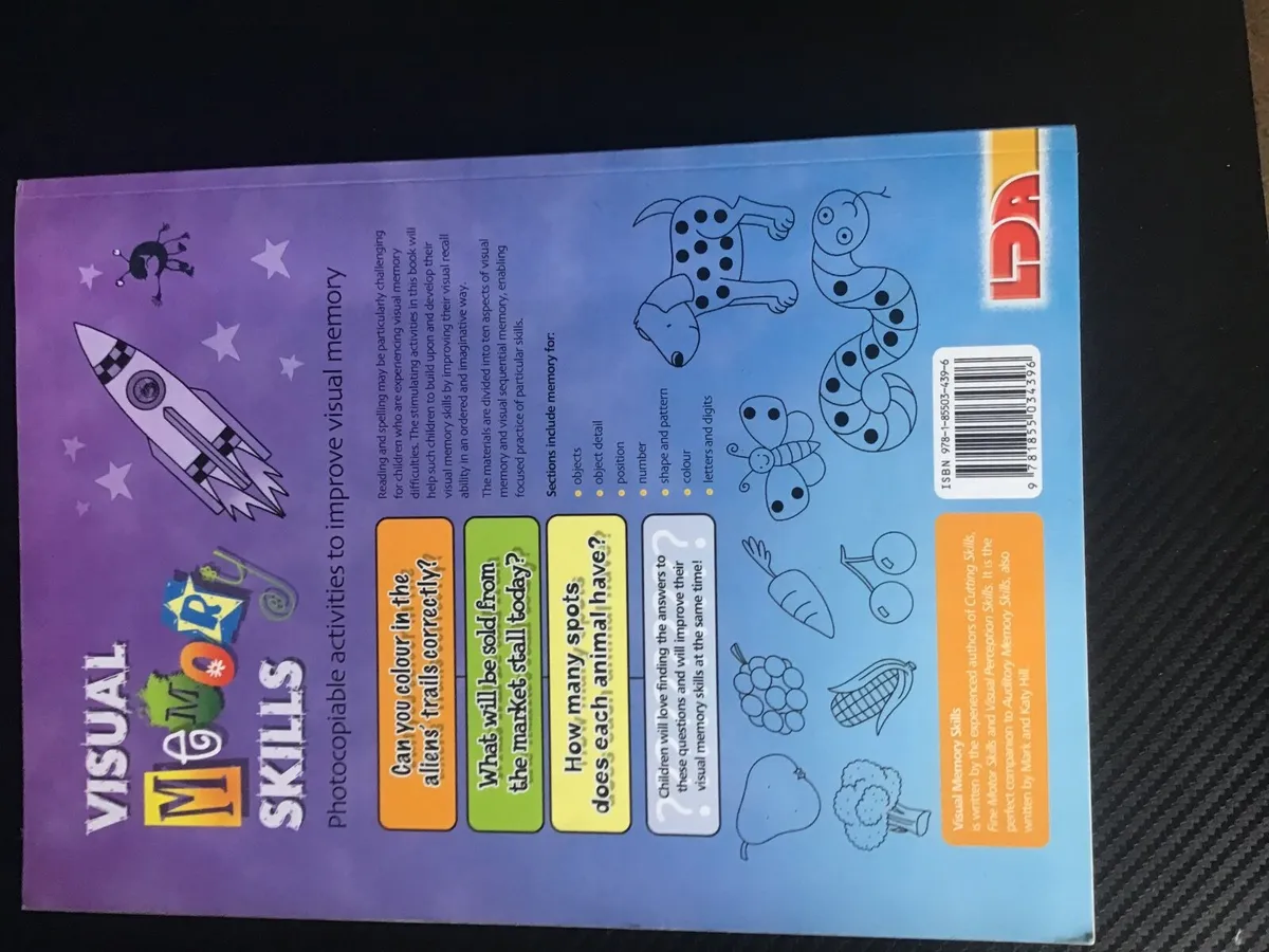 Book Visual and Auditory Memory Skills books - Image 2