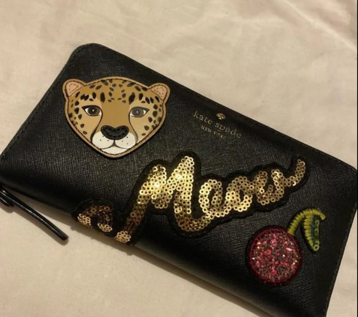 Kate Spade Leopard Wallet