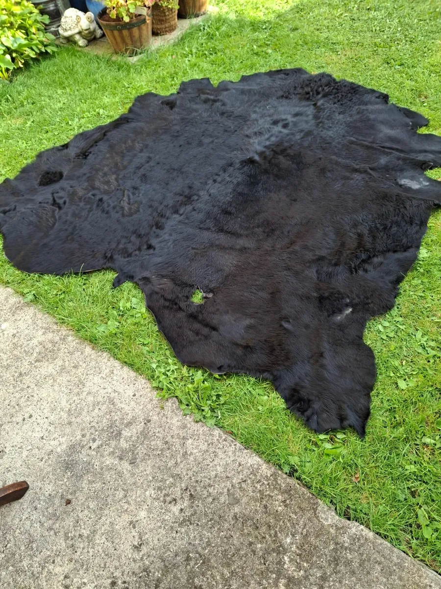 COW SKIN REAL  LEATHER RUG - Image 2