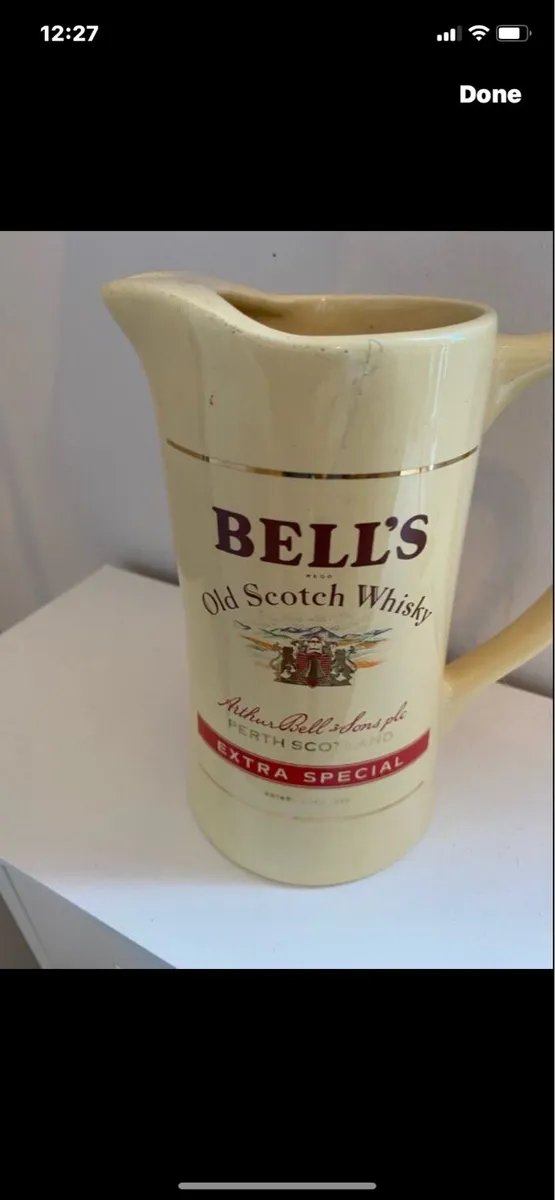 Large Bell’s Scotch Whisky Water Jug - Image 4