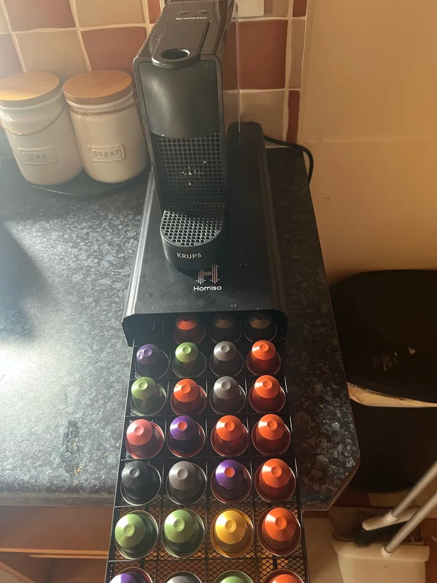 Nespresso krups Coffee machine and drawer - Image 3