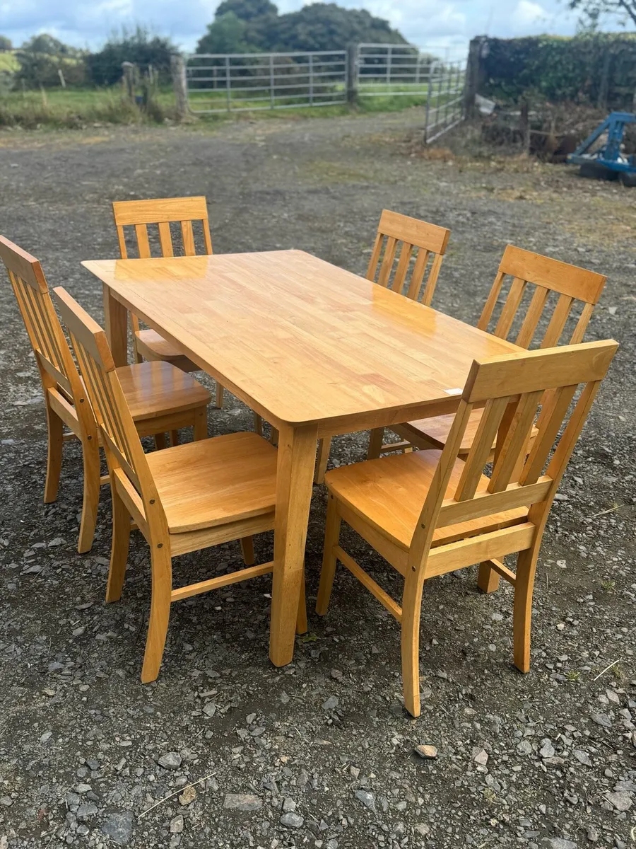 Kitchen table, chairs and coffee table - Image 2