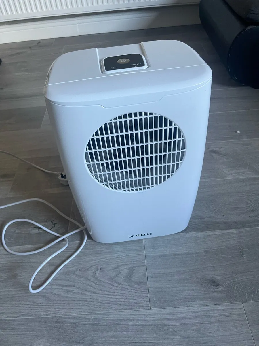De Vielle 10 Litre Premium Portable Dehumidifier - Image 1