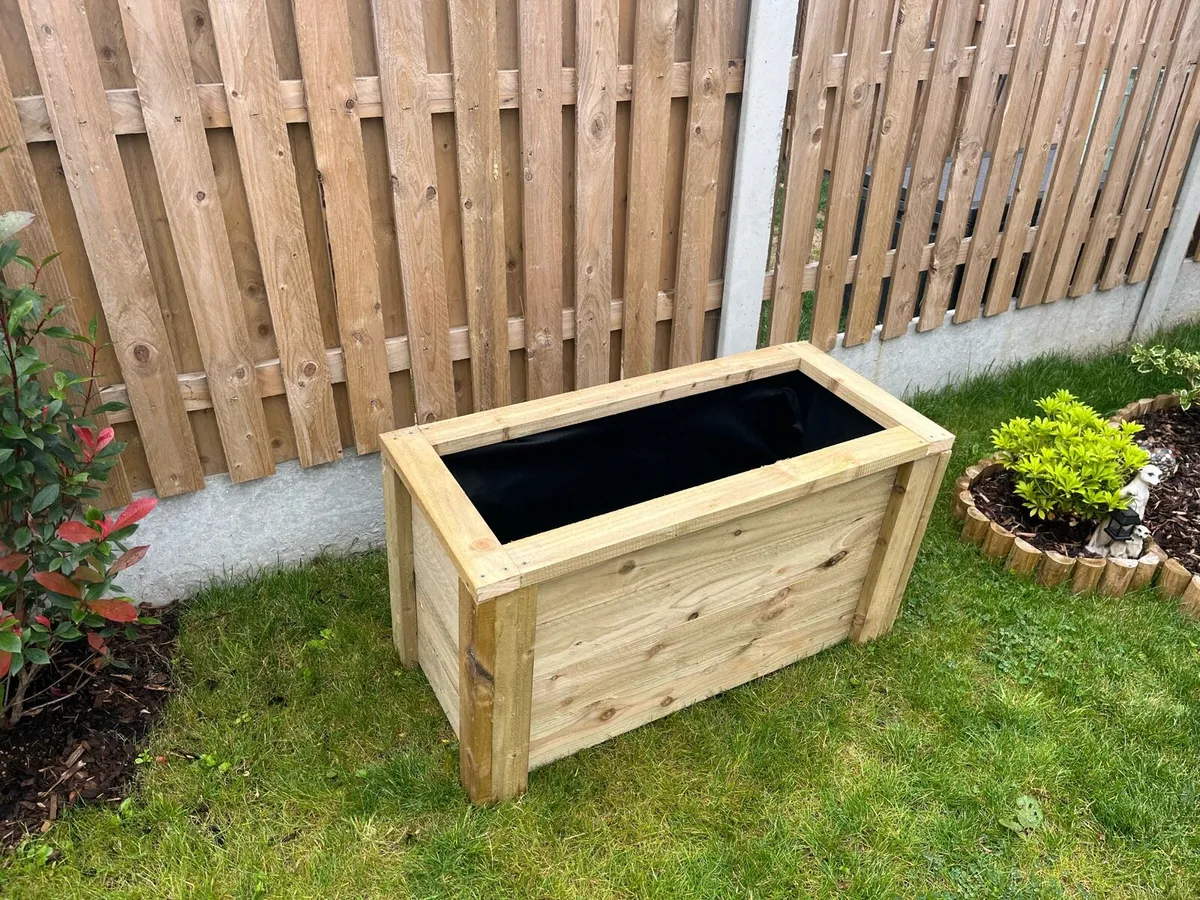 Handcrafted Planter Box - Image 3