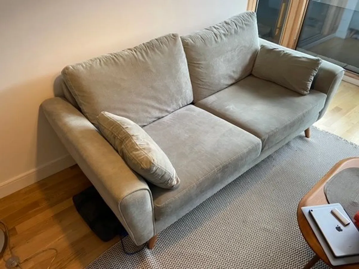 Light Grey Couch - price drop - Image 1