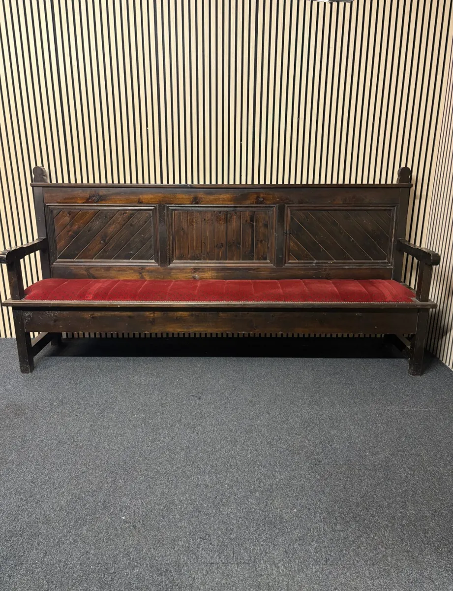 SOLID WOODEN PUB BENCHES AVAILABLE AT CJM - Image 1