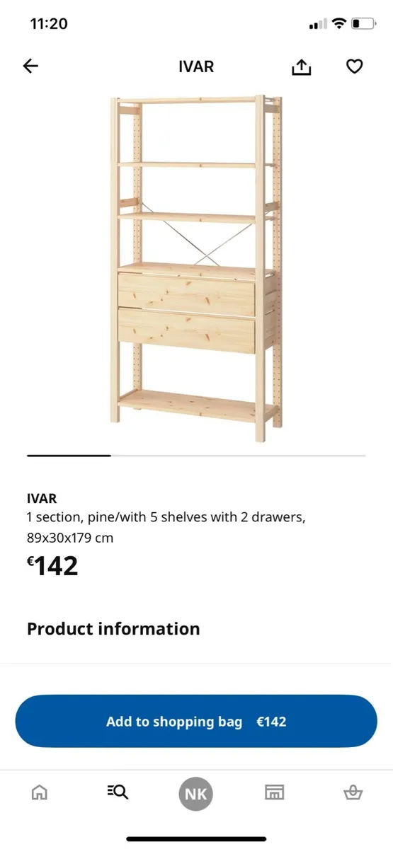 Ikea shelving/ storage units - Image 4