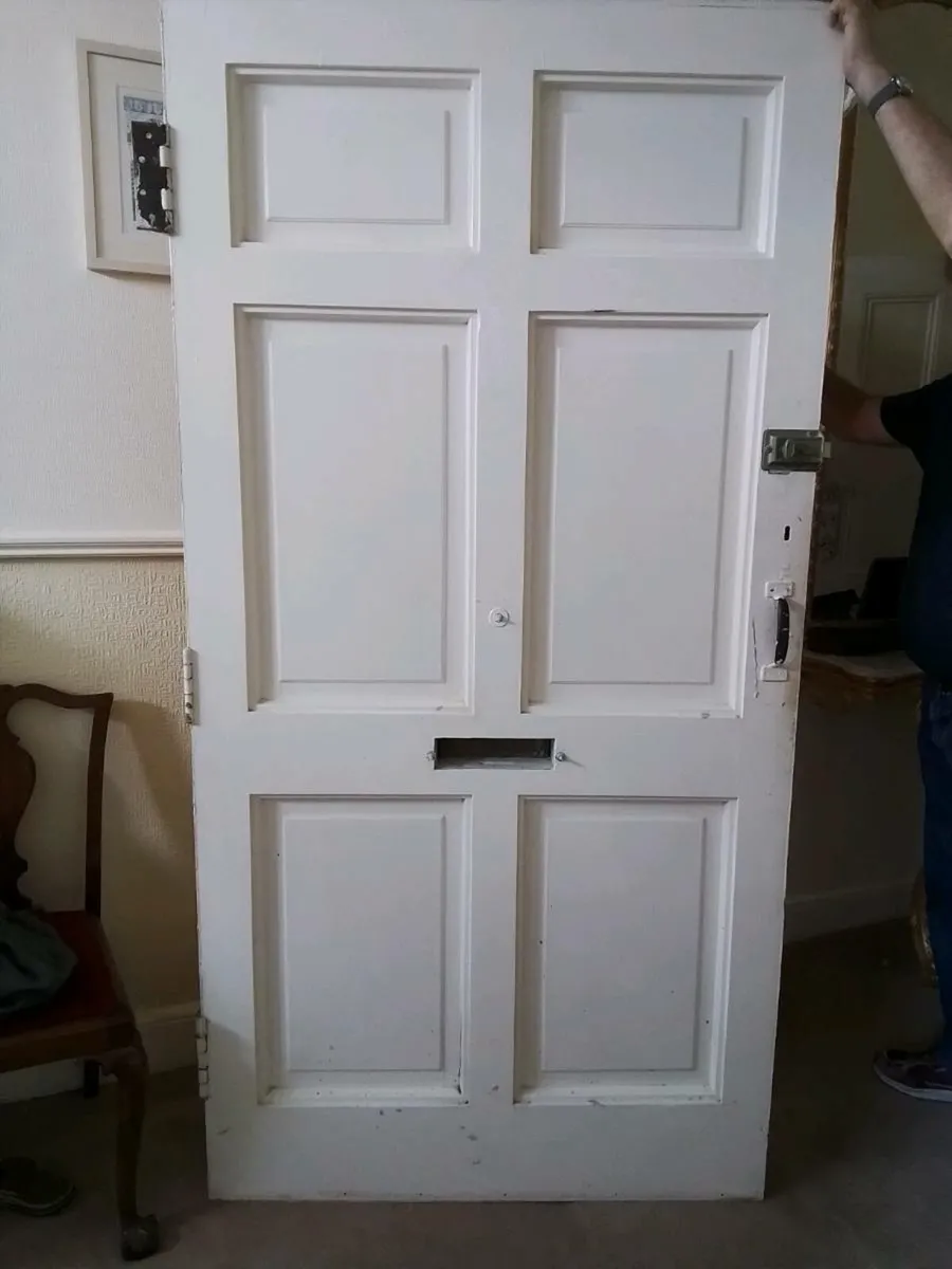 Hall Door, very old, Victorian - Image 2