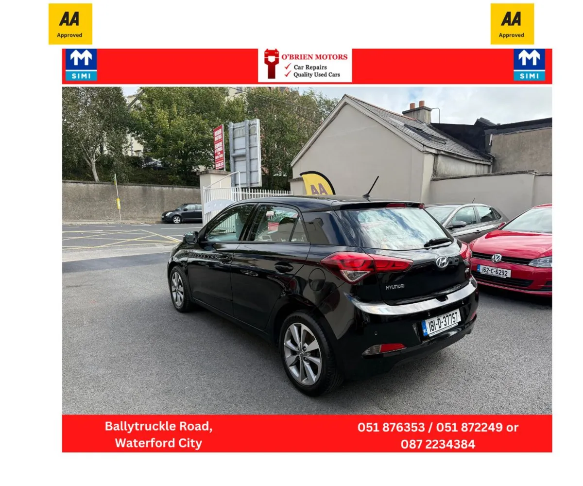 2018 Hyundai i20 Deluxe,  , Black, 5 Door, Petrol, - Image 4