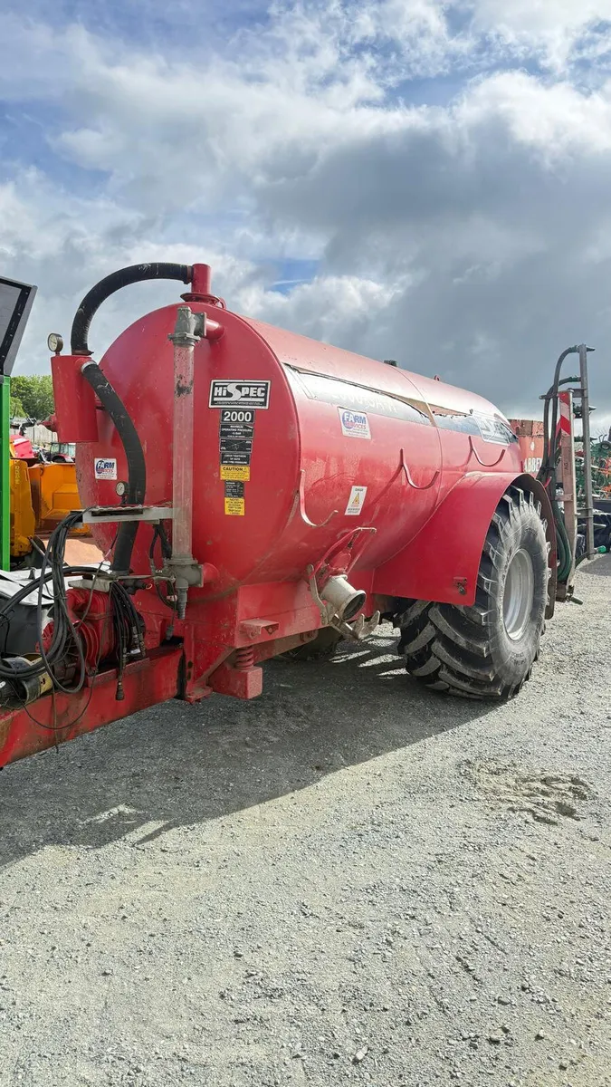 Hi-Spec 2000 Gal Tank - €22,500 + VAT - Image 2