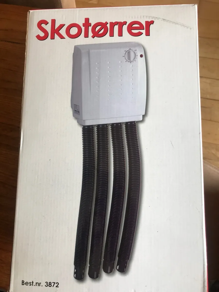 Shoe/Boot Dryer – For 2 Pairs, Barely Used - Image 1