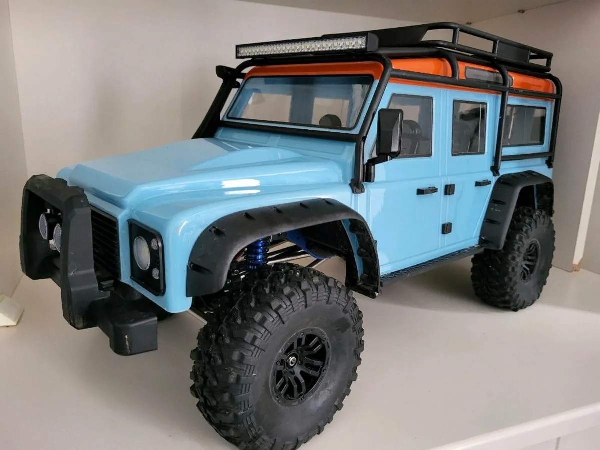 MJX H8H V2 All Rock Brushless 1:8th Scale Crawler - Image 1