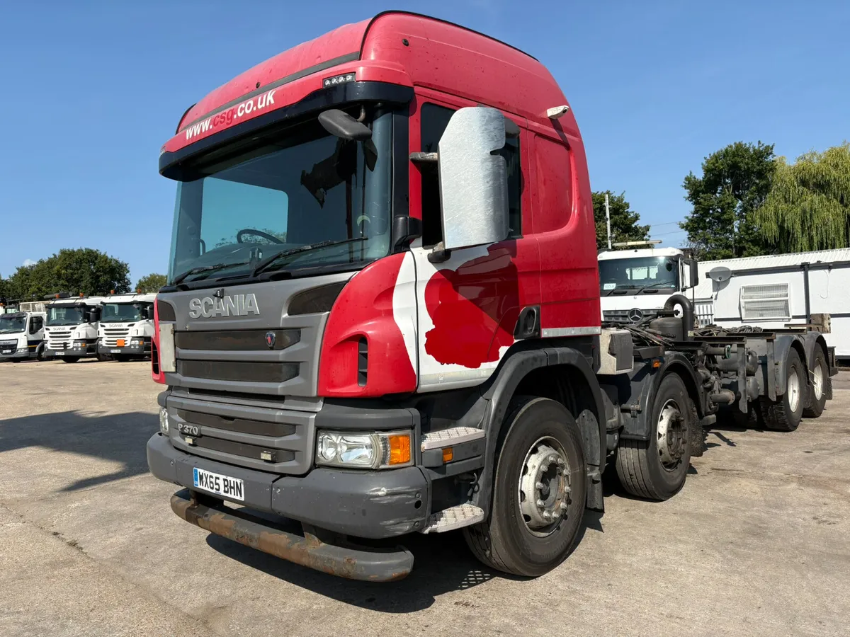 SCANIA P370 TIPPER CHASSIS - Image 4