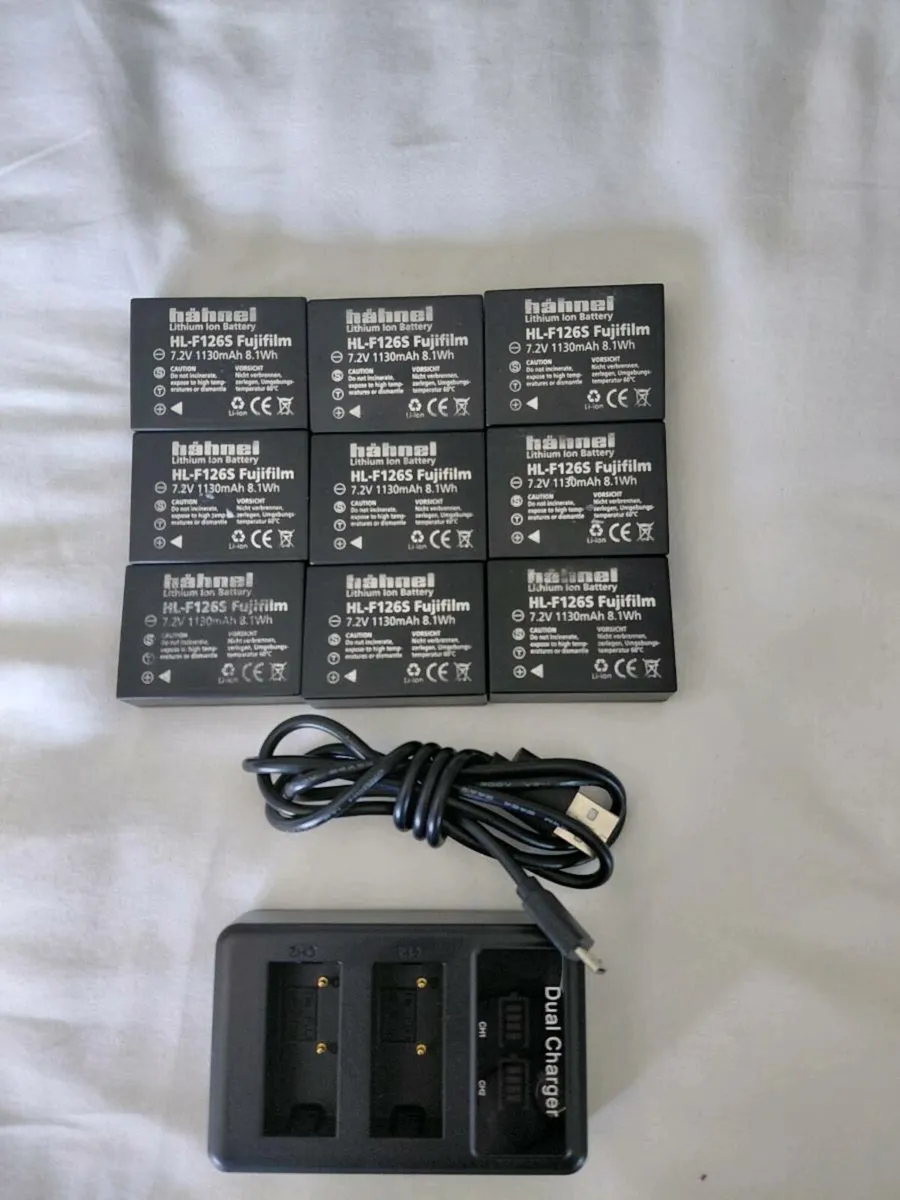Fujifilm XT batteries (XT-3) Etc. Plus Arca Swiss - Image 1