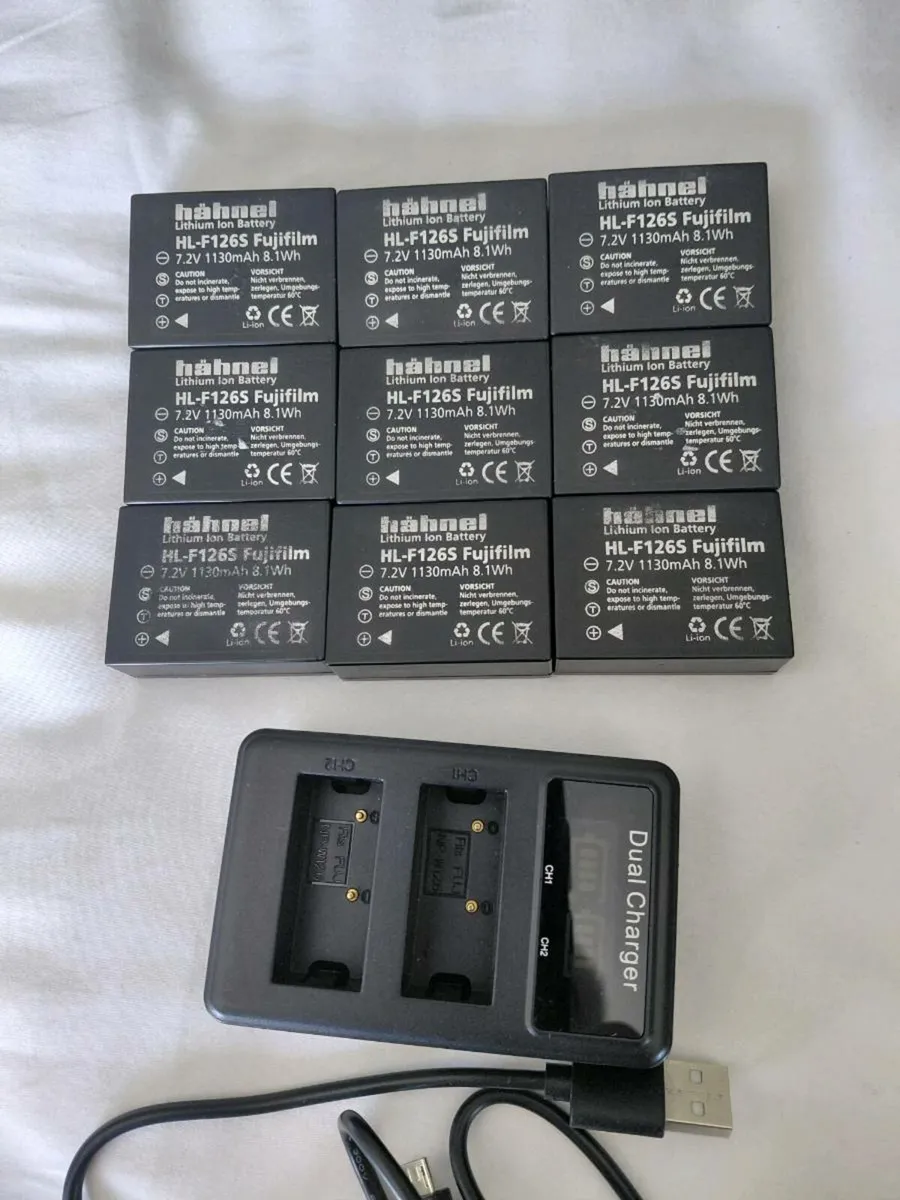 Fujifilm XT batteries (XT-3) Etc. Plus Arca Swiss - Image 2