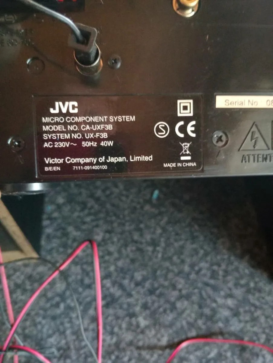 Jvc micro component system - Image 2