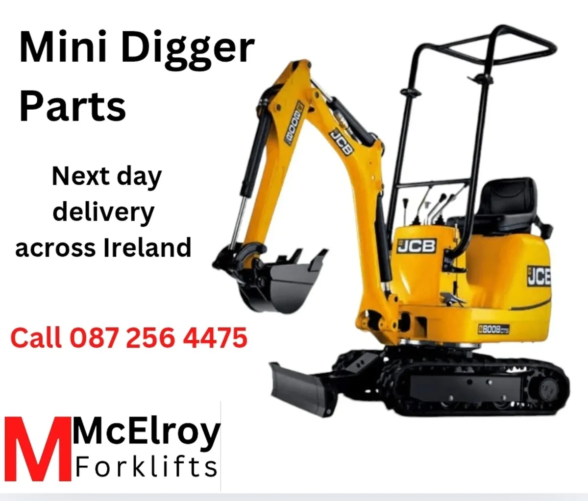Mini digger spare parts - Image 1