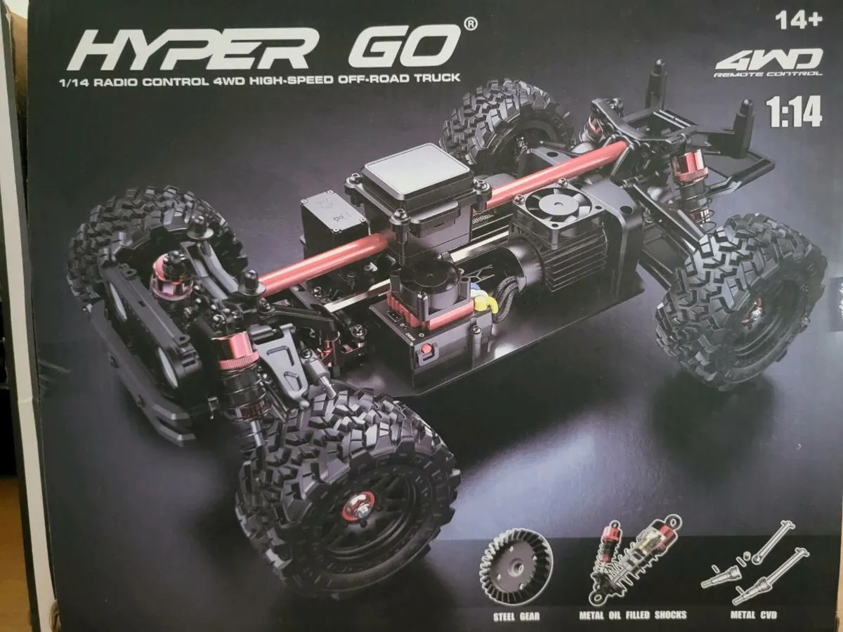 MJX Hyper Go 14209  Brushless 1:14 Scale Truck V3 - Image 2