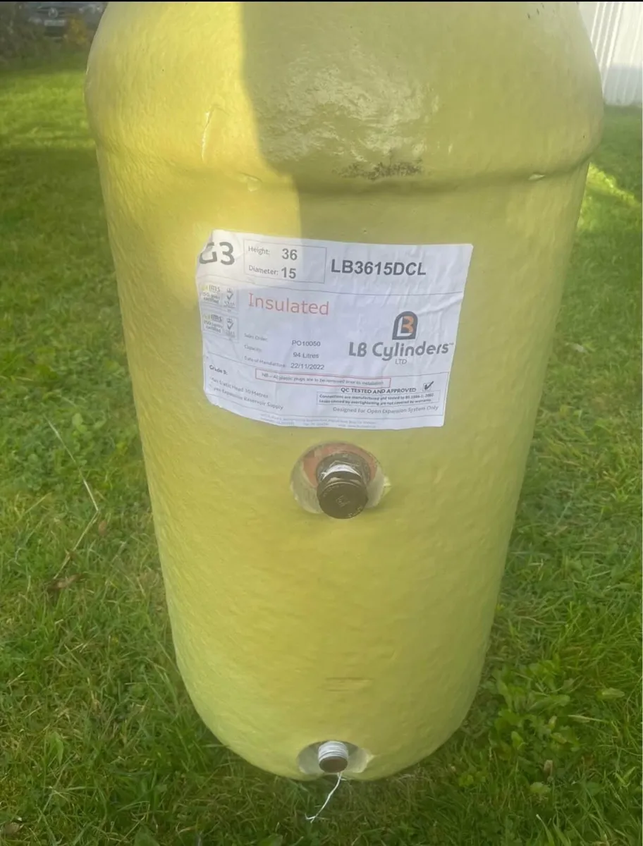 Insulated Water Cylinder - Image 2