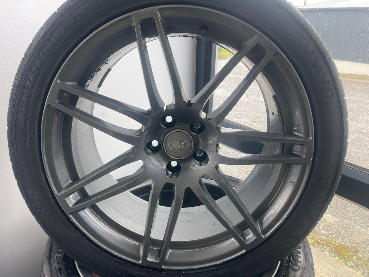 Audi A7 20" Alloy Wheel Set-265/40 R20 5x112 - Image 1