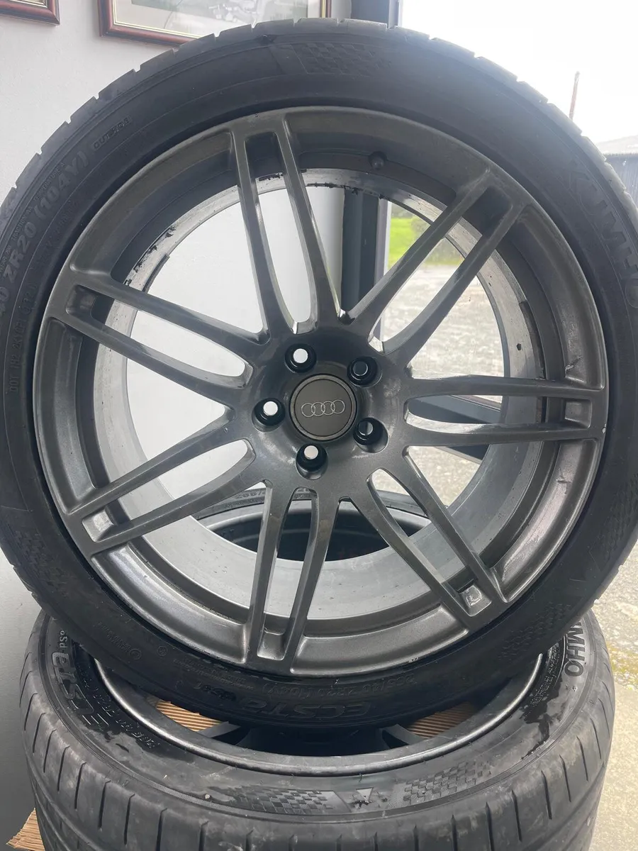 Audi A7 20" Alloy Wheel Set-265/40 R20 5x112 - Image 2