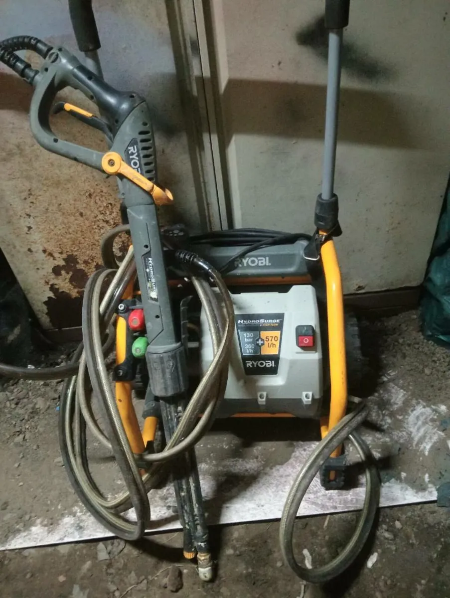 Ryobi hydroserge pressure washer - Image 1