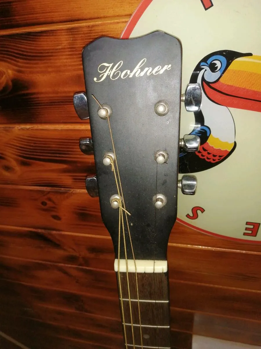 Hohner acoustic guitar - Image 2